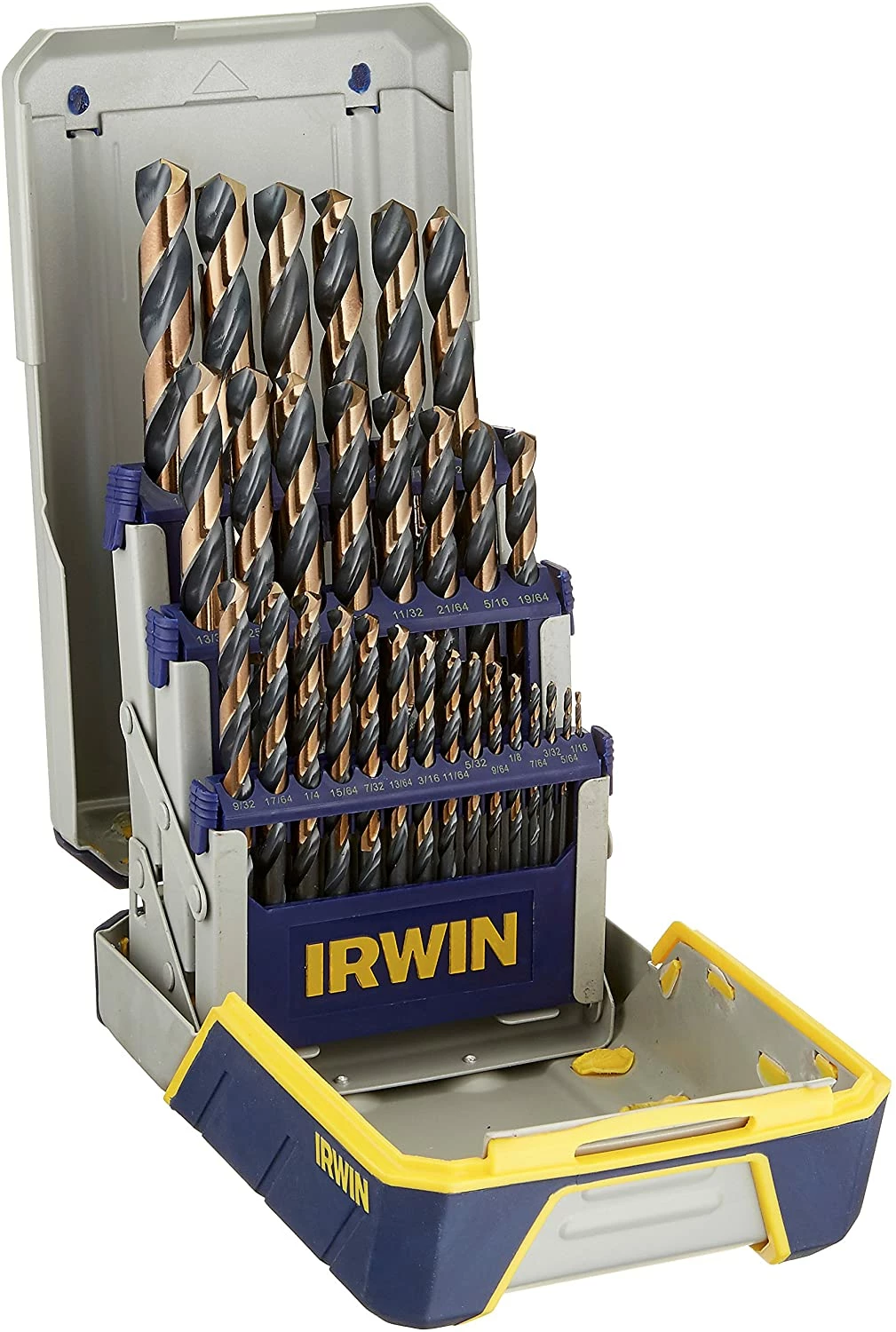 Irwin Cobalt M-42 Metal Index Drill Bit Set - 29 Piece Power Tool Accessories 3 Irwin Cobalt M-42 Metal Index Drill Bit Set - 29 Piece Power Tool Accessories
