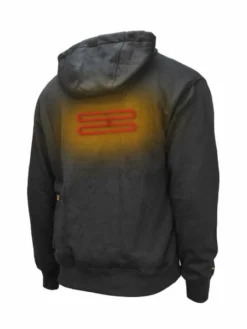 DeWalt Workwear Work Wear DEWALT® Men's Heated French Terry Cotton Hoodie (Bare Hoodie - No Battery) | Sizes S - 3XL