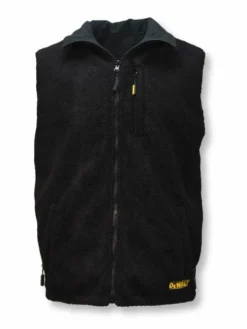 DeWalt Workwear Work Wear DEWALT® Men's Heated Reversible Fleece Vest Kitted With Battery | Sizes S - 3XL