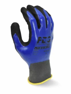 Radians Full Dipped Waterproof Nitrile Work Glove - Pack Of 12 Pairs Work Gloves
