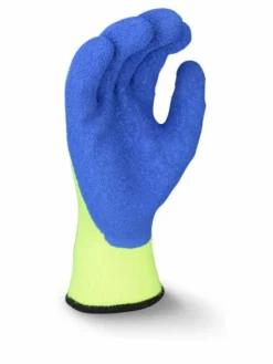 Radians Acrylic Lined Winter Work Glove With Crinkle Latex Palm - Pack Of 12 Pairs