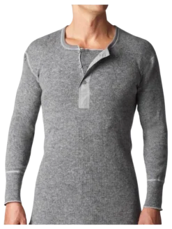 Stanfields Stanfield's 1328 Heavy Weight Wool Long Sleeve | Black | Sizes S - 2XL Work Wear