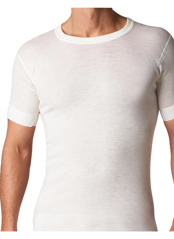 Stanfields Work Wear Stanfield's 4311 Superwash Wool Short Sleeve Shirt | White | Sizes S - 2XL | Pack Of 2 Pairs 3 Stanfields Work Wear Stanfield's 4311 Superwash Wool Short Sleeve Shirt | White | Sizes S - 2XL | Pack Of 2 Pairs