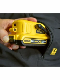 DeWalt Workwear DEWALT® Men's Heated Fleece Lined Soft Shell Jacket | Sizes S - 3XL