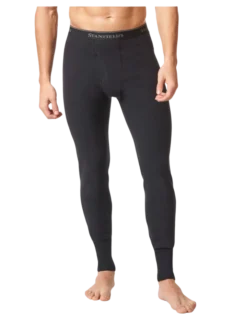 Stanfields Stanfield's 7566 Microfleece Long Johns | Black | Sizes S - 2XL | Pack Of 2 Pairs