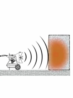 Heaters Heatstar Pro-Series 2-Stage Radiant Oil-Fired Construction Heater - 125,000 BTU 9 Heaters Heatstar Pro-Series 2-Stage Radiant Oil-Fired Construction Heater - 125,000 BTU