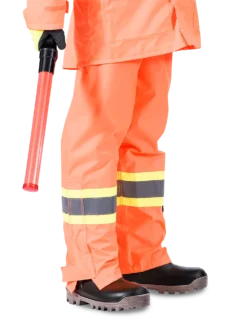 Hi-Vis Work Wear Pioneer 150D Waterproof Hi Vis Safety Bib Pants | XS-5XL