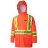 Pioneer 5880 Hi Vis FR PU/Cotton Rain Jacket | XS-4XL