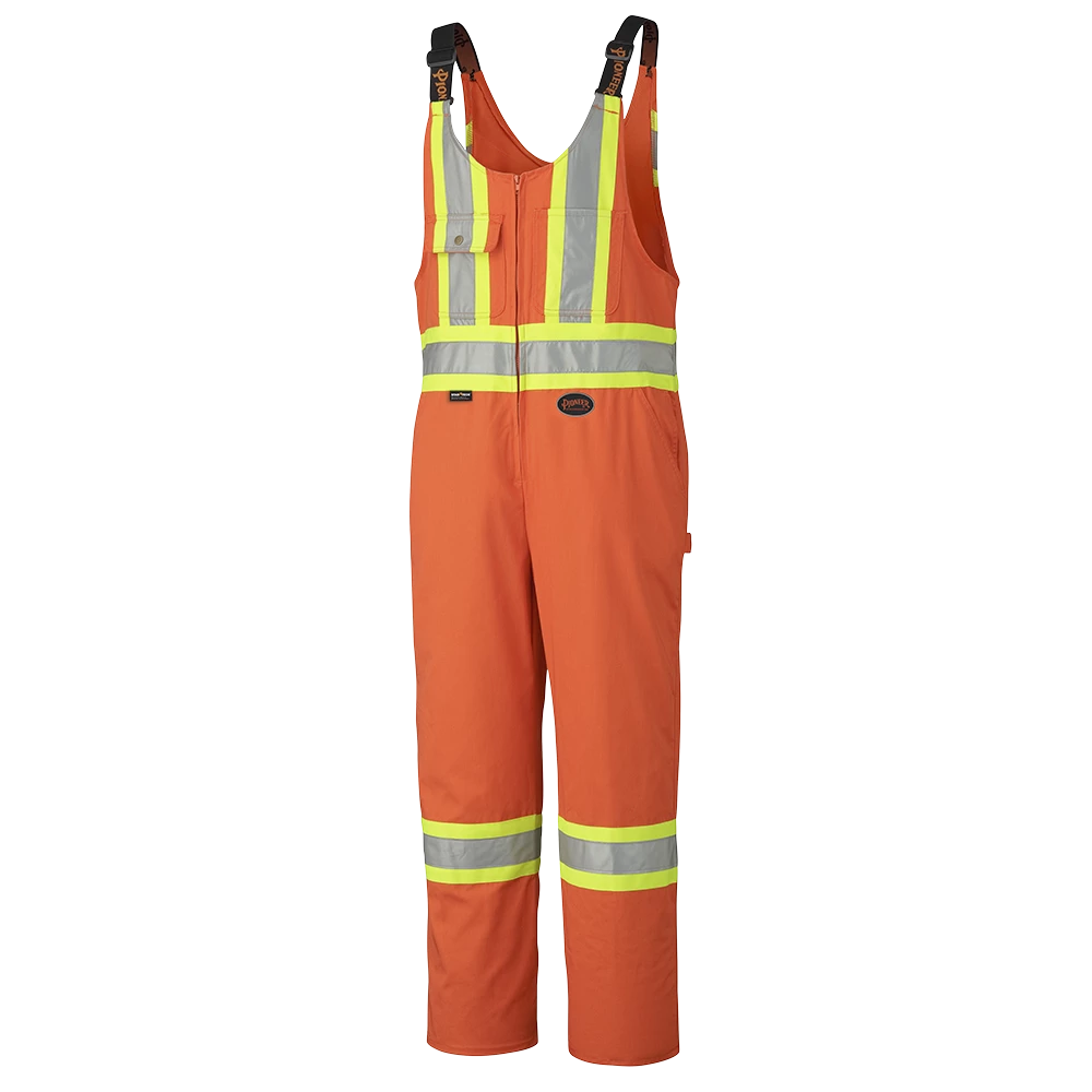 Pioneer Hi Vis Poly/Cotton Safety Overalls W/ Leg Zipper | Sizes 36 - 60 Hi-Vis Work Wear 3 Pioneer Hi Vis Poly/Cotton Safety Overalls W/ Leg Zipper | Sizes 36 - 60 Hi-Vis Work Wear