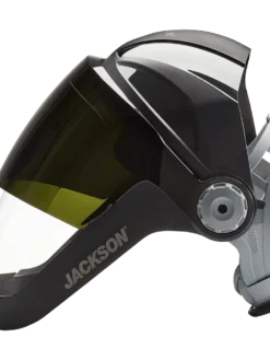 Jackson Safety Jackson Quad™ 500 Supreme Multi-Purpose Face Shield Kit With 370 Speed Dial™ Ratchet System - Clear Anti-Fog Window With Flip-Up IR Visor