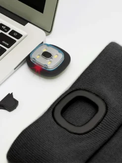 Work Hats Pioneer Knit Toque With LED Headlight 35 Work Hats Pioneer Knit Toque With LED Headlight