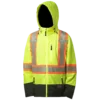 Pioneer Hi Vis Softshell Waterproof/Breathable Prem Safety Jacket | S-4XL Hi-Vis Work Wear