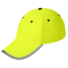 Personal Protective Equipment Pioneer Hi Vis Ball Cap | Yellow/Green (Pack Of 6)