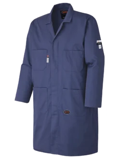 Pioneer Flame-Gard FR/ARC Shop Coat | Navy | Sizes S - 5XL Flame Resistant Work Wear