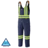 Pioneer Insulated Hi Vis Quilted Cotton Duck Bib Overall | S-4XL Hi-Vis Work Wear