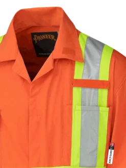Pioneer 6.5oz Cotton/Antistatic Flame-Gard Coverall | Sizes 36 - 60