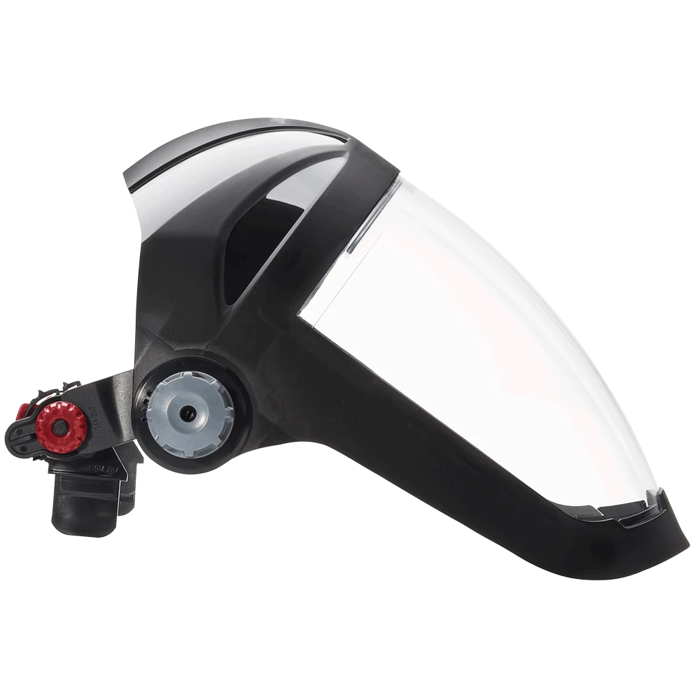 Jackson Safety Personal Protective Equipment Jackson Quad 500® Series Hard Hat Mountable Complete Faceshield With 370 Speed Dial™ Ratchet Adjustment - Clear 8 Jackson Safety Personal Protective Equipment Jackson Quad 500® Series Hard Hat Mountable Complete Faceshield With 370 Speed Dial™ Ratchet Adjustment - Clear