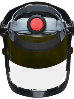 Jackson Safety Jackson Quad™ 500 Supreme Multi-Purpose Face Shield Kit With 370 Speed Dial™ Ratchet System - Clear Anti-Fog Window With Flip-Up IR Visor