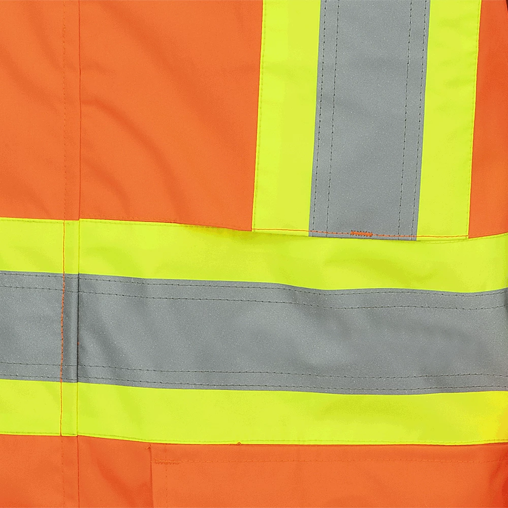 Hi-Vis Work Wear Pioneer 150D Waterproof Hi Vis Rain Jacket | XS-5XL 6 Hi-Vis Work Wear Pioneer 150D Waterproof Hi Vis Rain Jacket | XS-5XL