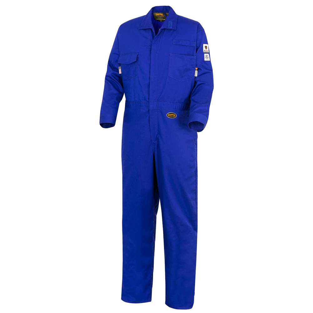 Flame Resistant Work Wear Pioneer FR-TECH® 88/12 7oz Coverall | Royal Blue | Sizes 36 - 60 3 Flame Resistant Work Wear Pioneer FR-TECH® 88/12 7oz Coverall | Royal Blue | Sizes 36 - 60