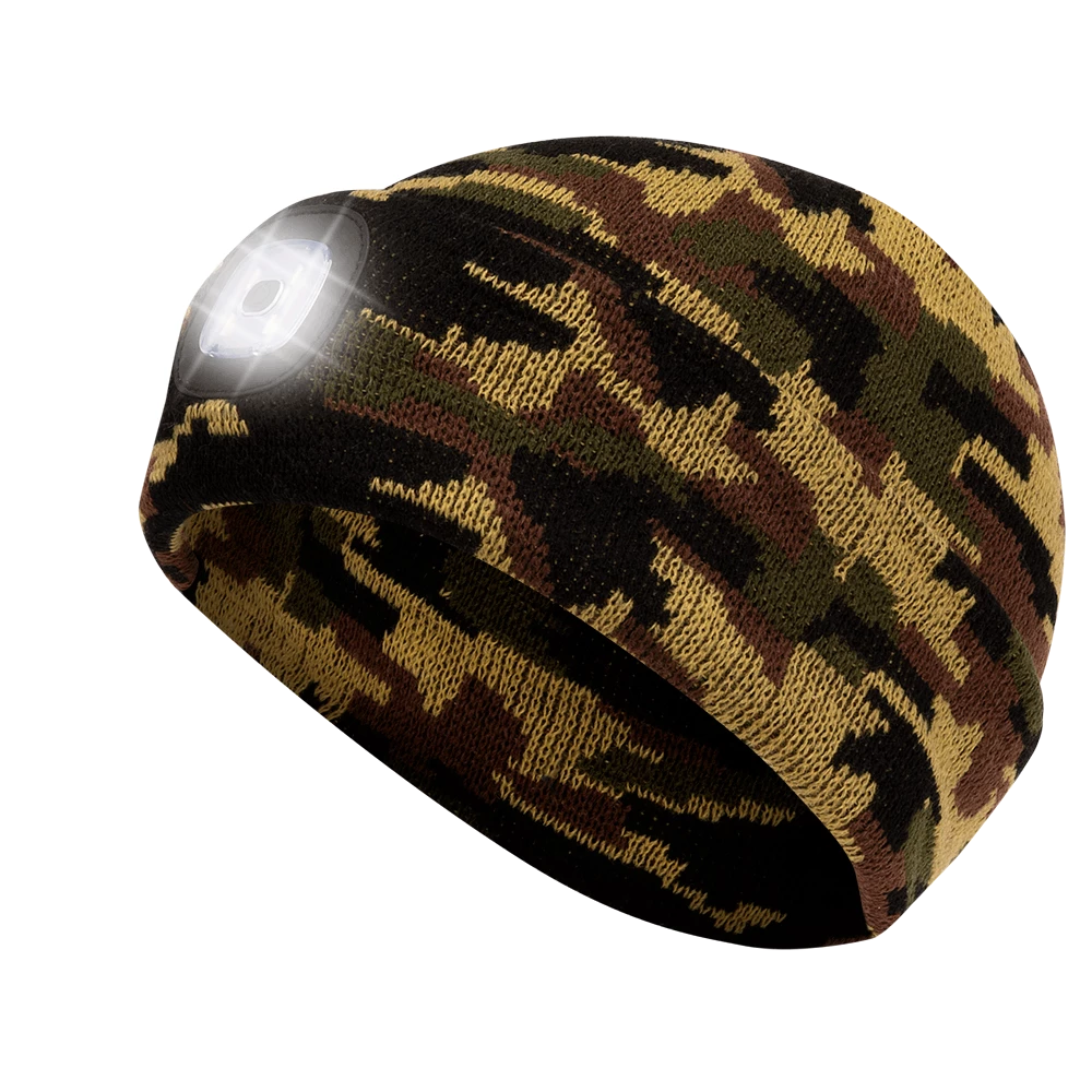 Work Hats Pioneer Knit Toque With LED Headlight 18 Work Hats Pioneer Knit Toque With LED Headlight