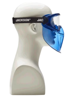 Jackson Safety Jackson GPL550 Prem Safety Glasses W/ Blue Flip Up Chin Guard