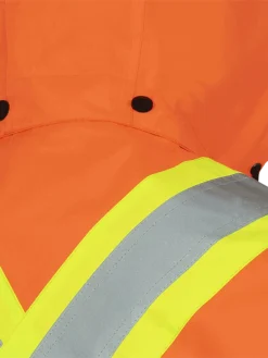 Hi-Vis Work Wear Pioneer 150D Waterproof Hi Vis Rain Jacket | XS-5XL 25 Hi-Vis Work Wear Pioneer 150D Waterproof Hi Vis Rain Jacket | XS-5XL
