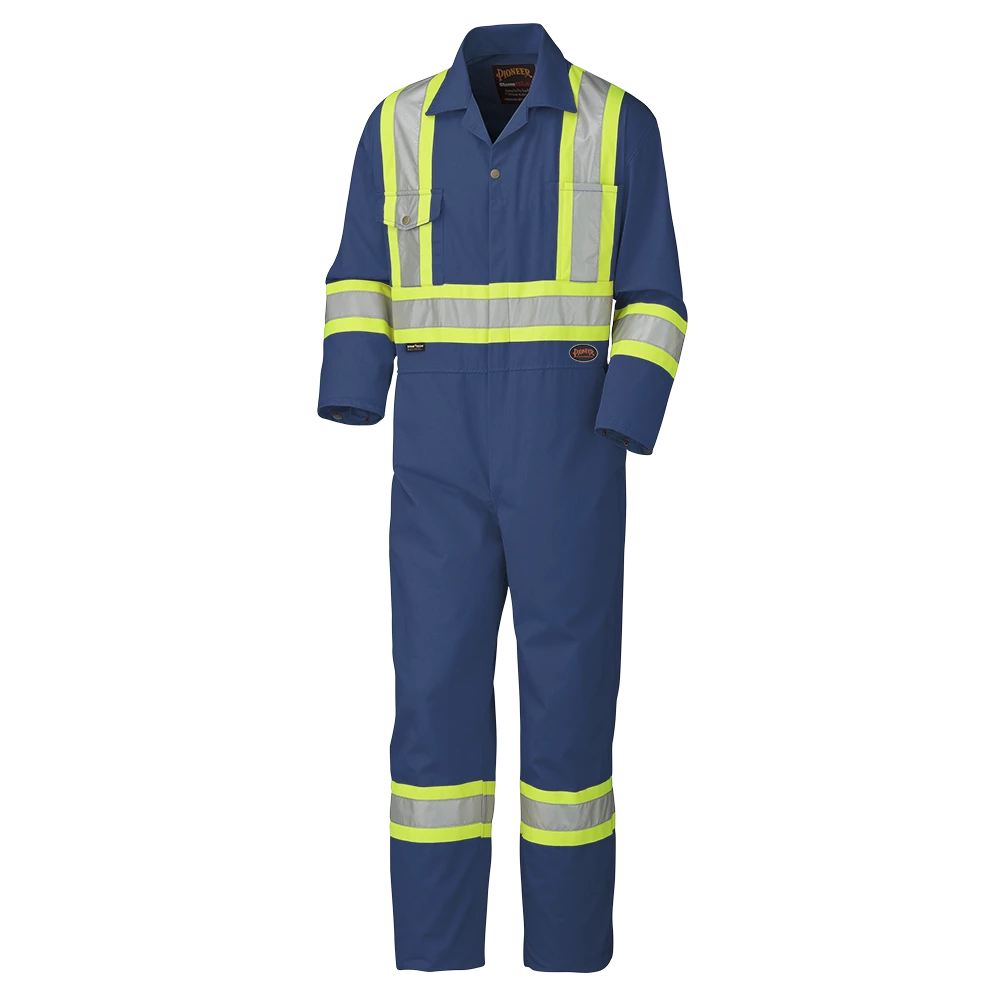 Pioneer Hi Vis Safety Coveralls - Poly/Cotton | Sizes 36 - 66 11 Pioneer Hi Vis Safety Coveralls - Poly/Cotton | Sizes 36 - 66