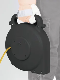 Startech ABS Retractable Extension Cord Reel - SJTW 14/3 - Triple Outlet - 45 Ft Length Lighting