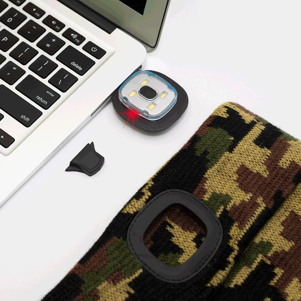 Work Hats Pioneer Knit Toque With LED Headlight 21 Work Hats Pioneer Knit Toque With LED Headlight