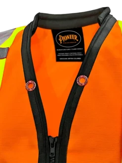 Pioneer Hi Viz 1200D High Denier Surveyor's Vest | Sizes Small - 5XL Hi-Vis Work Wear 15 Pioneer Hi Viz 1200D High Denier Surveyor's Vest | Sizes Small - 5XL Hi-Vis Work Wear