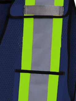 Hi-Vis Work Wear Pioneer Hi Viz Safety Tear-Away Poly Mesh Vest - One Size Fits Most 30 Hi-Vis Work Wear Pioneer Hi Viz Safety Tear-Away Poly Mesh Vest - One Size Fits Most