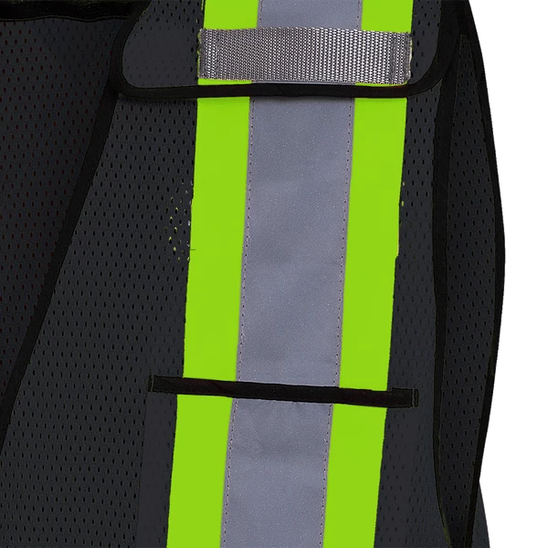 Hi-Vis Work Wear Pioneer Hi Viz Safety Tear-Away Poly Mesh Vest - One Size Fits Most 13 Hi-Vis Work Wear Pioneer Hi Viz Safety Tear-Away Poly Mesh Vest - One Size Fits Most