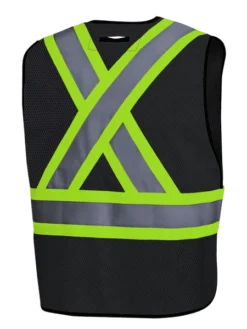 Hi-Vis Work Wear Pioneer Hi Viz Safety Tear-Away Poly Mesh Vest - One Size Fits Most 25 Hi-Vis Work Wear Pioneer Hi Viz Safety Tear-Away Poly Mesh Vest - One Size Fits Most