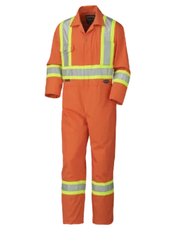 Pioneer Hi Vis Safety Coveralls - Poly/Cotton | Sizes 36 - 66 18 Pioneer Hi Vis Safety Coveralls - Poly/Cotton | Sizes 36 - 66