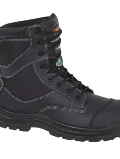 Pioneer Khyber Deluxe Metal-Free 8" Leather Safety Work Boots | Sizes 7 - 14 8 Inch Safety Boots