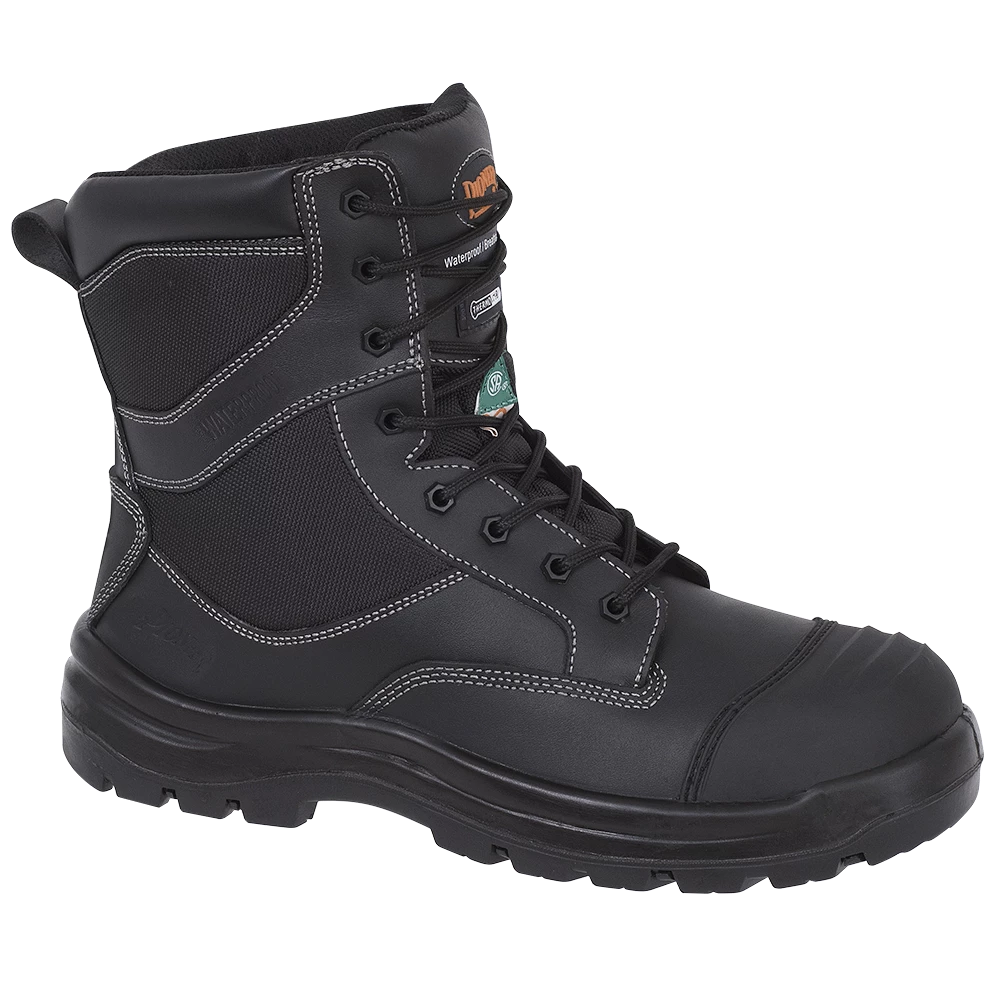Pioneer Khyber Deluxe Metal-Free 8" Leather Safety Work Boots | Sizes 7 - 14 8 Inch Safety Boots 4 Pioneer Khyber Deluxe Metal-Free 8" Leather Safety Work Boots | Sizes 7 - 14 8 Inch Safety Boots