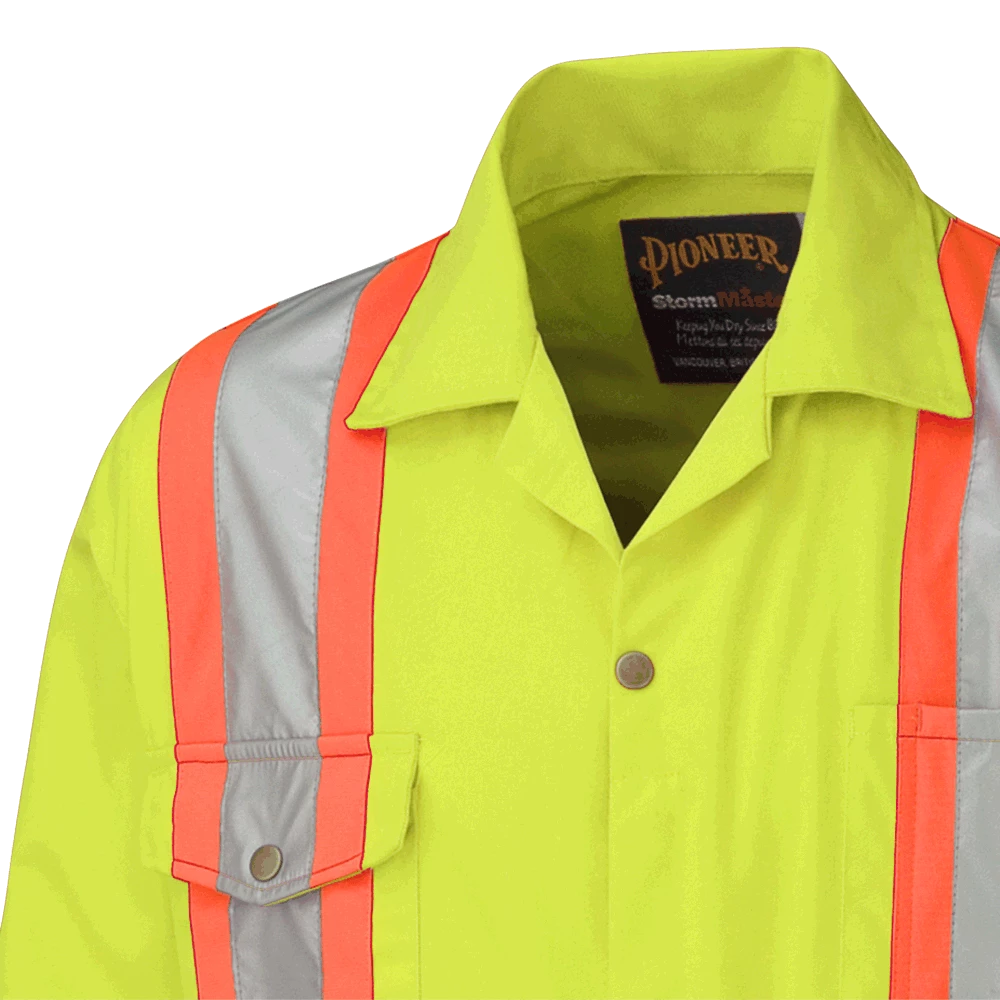 Pioneer Hi Vis Safety Coveralls - Poly/Cotton | Sizes 36 - 66 5 Pioneer Hi Vis Safety Coveralls - Poly/Cotton | Sizes 36 - 66