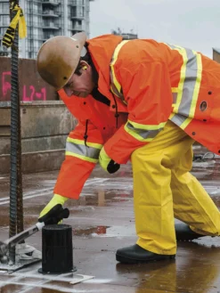 Hi-Vis Work Wear Pioneer 150D Waterproof Hi Vis Rain Jacket | XS-5XL 27 Hi-Vis Work Wear Pioneer 150D Waterproof Hi Vis Rain Jacket | XS-5XL