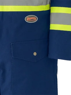 Pioneer Insulated Hi Vis Cotton Duck Coveralls | XS-4XL