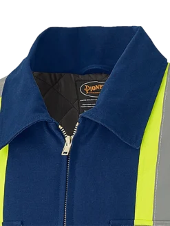 Pioneer Insulated Hi Vis Cotton Duck Coveralls | XS-4XL