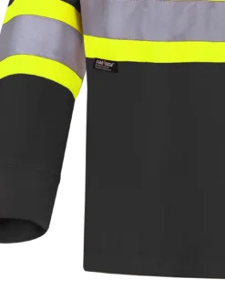 Pioneer Premium 100% Cotton Safety Long Sleeve With Armbands | Sizes S - 4XL