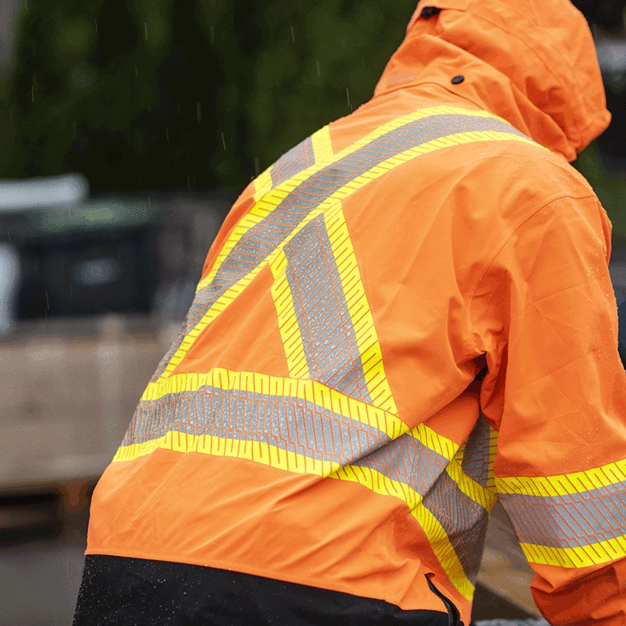 Pioneer Hi Vis Softshell Waterproof/Breathable Prem Safety Jacket | S-4XL Hi-Vis Work Wear 14 Pioneer Hi Vis Softshell Waterproof/Breathable Prem Safety Jacket | S-4XL Hi-Vis Work Wear