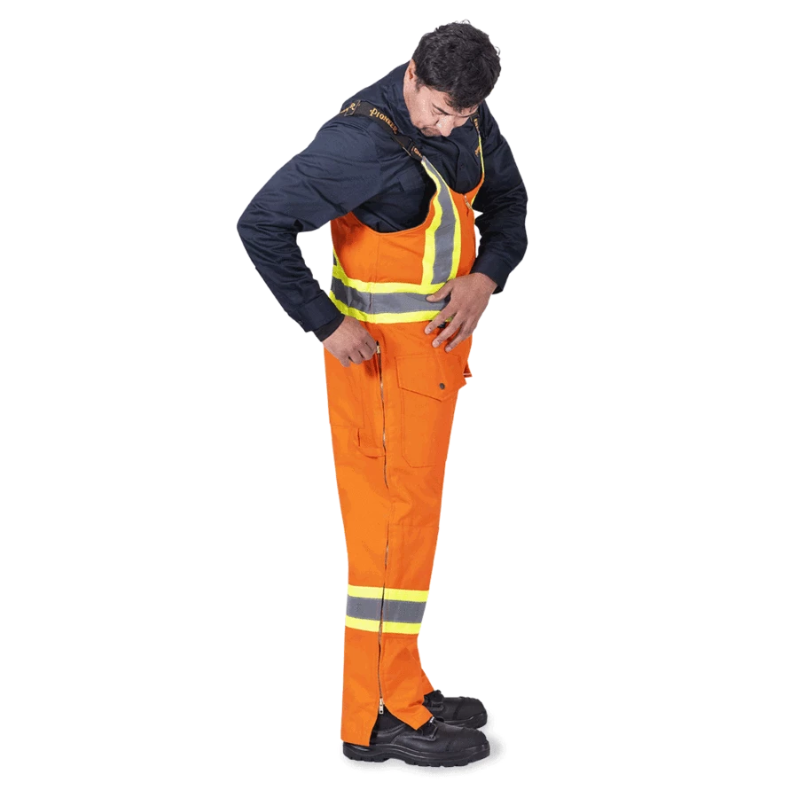 Pioneer Insulated Hi Vis Quilted Cotton Duck Bib Overall | S-4XL Hi-Vis Work Wear 15 Pioneer Insulated Hi Vis Quilted Cotton Duck Bib Overall | S-4XL Hi-Vis Work Wear