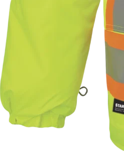 Pioneer Reflective Striped 6 In 1 Winter Work Bomber | XS-5XL Hi-Vis Work Wear