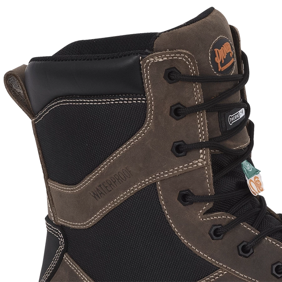 Pioneer Khyber Deluxe Metal-Free 8" Leather Safety Work Boots | Sizes 7 - 14 8 Inch Safety Boots 9 Pioneer Khyber Deluxe Metal-Free 8" Leather Safety Work Boots | Sizes 7 - 14 8 Inch Safety Boots