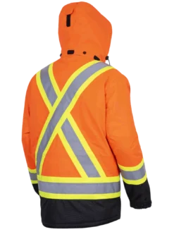 Pioneer NANO StormMaster® Heated Insulated Safety Jacket | S-4XL Hi-Vis Work Wear