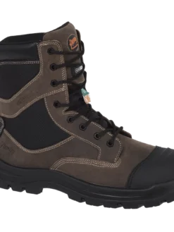Pioneer Khyber Deluxe Metal-Free 8" Leather Safety Work Boots | Sizes 7 - 14 8 Inch Safety Boots 14 Pioneer Khyber Deluxe Metal-Free 8