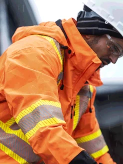 Pioneer Hi Vis Softshell Waterproof/Breathable Prem Safety Jacket | S-4XL Hi-Vis Work Wear 24 Pioneer Hi Vis Softshell Waterproof/Breathable Prem Safety Jacket | S-4XL Hi-Vis Work Wear