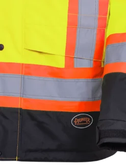 Pioneer NANO StormMaster® Heated Insulated Safety Jacket | S-4XL Hi-Vis Work Wear